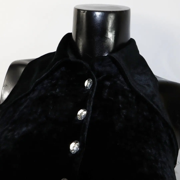 Mini Collared Halter dress - Picture 4 of 4